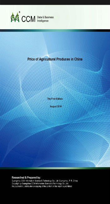 Price of Agricultural Produces in China